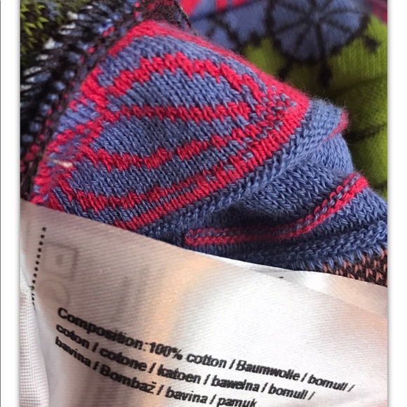 IVKO Anthropologie Sweater Skirt Pleated Serbia Sea Motif Pencil Midi - Picture 9 of 9